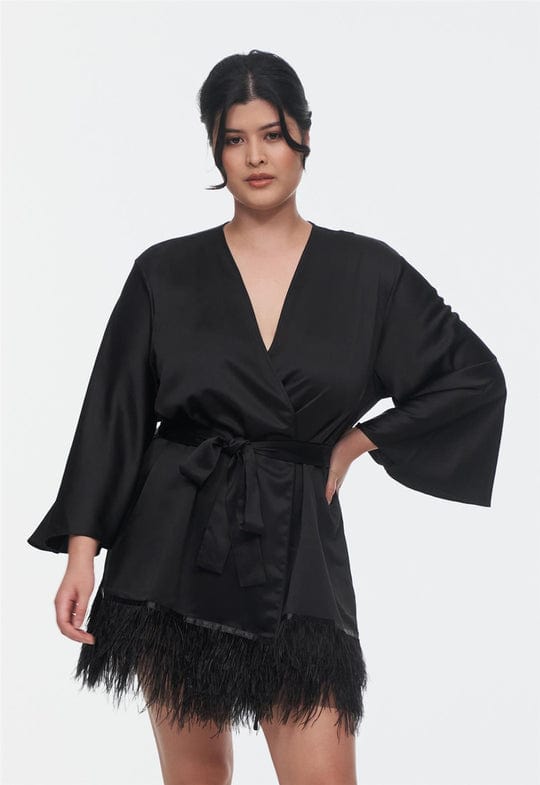 Swan Plus Cover Up - Black