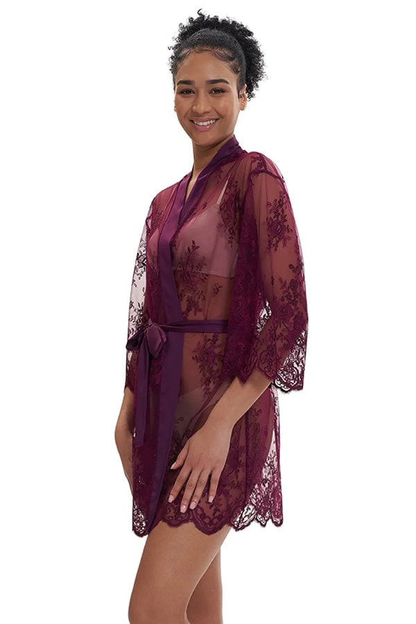 Rya Collection Robes Aubergine / XS/S Darling Cover Up- Aubergine