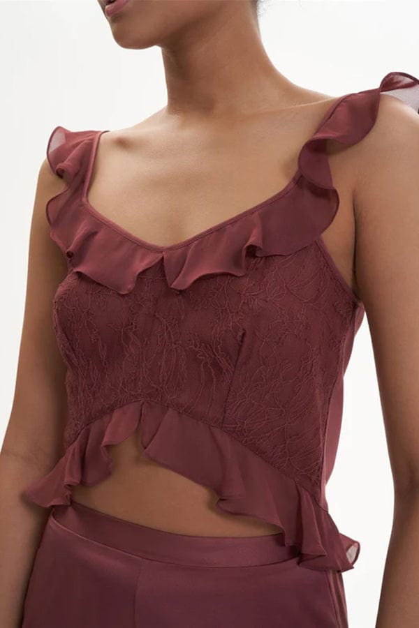 Rya Collection Set Vanessa Cami Short Set- Rosemary