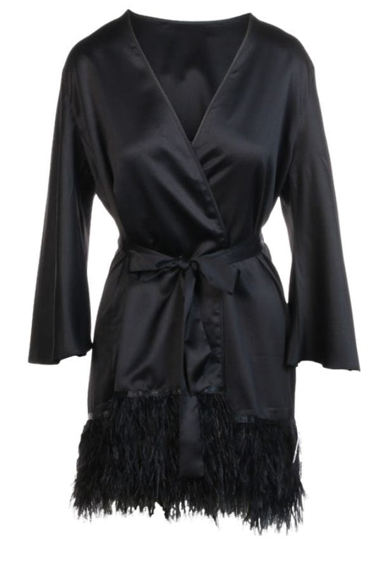 Swan Cover Up - Black
