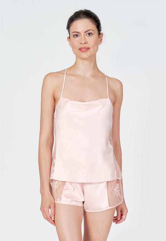 Rya Collection Tops Petal Pink / XS Darling Cami Tap Set - Petal Pink
