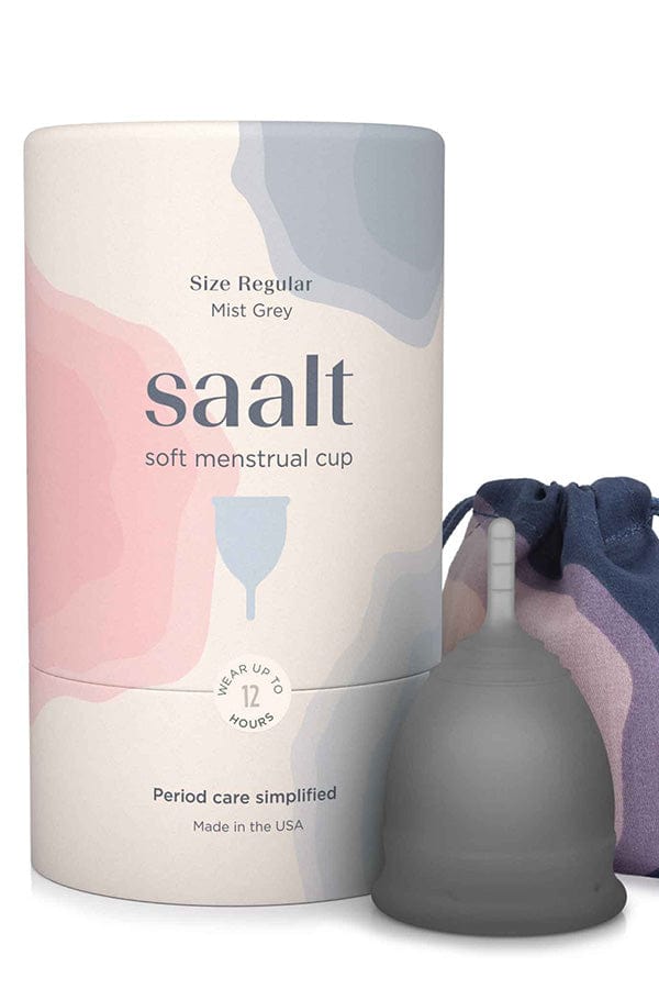 Saalt Menstrual Cups Saalt Soft Cup - Regular - Mist Grey