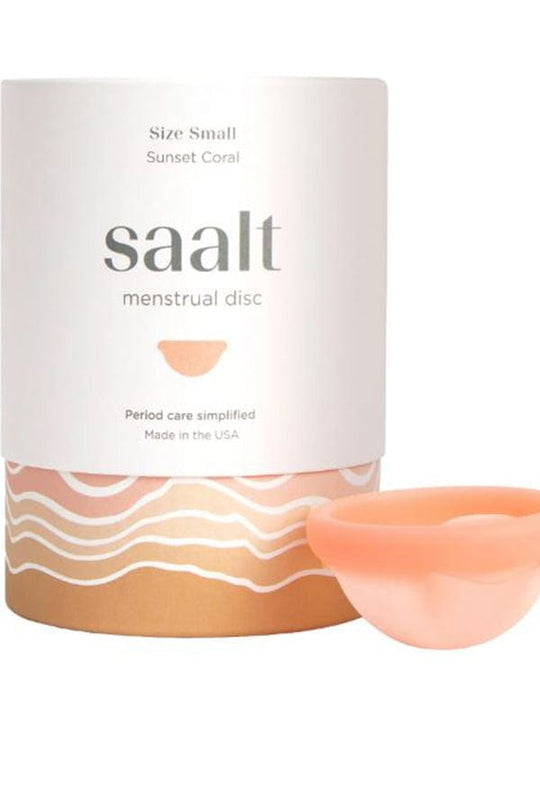 Saalt Disc - Small - Sunset Coral
