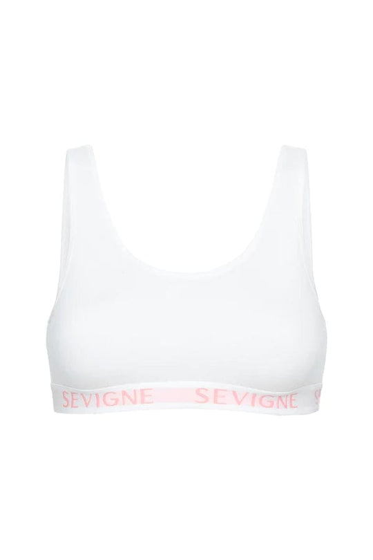 Jolie Miss Confident Crop Top- White