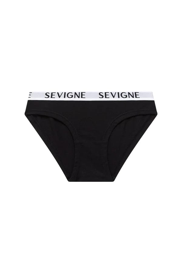 Sevigne Brief Black / XS Jolie Miss Confident Logo Brief- Black