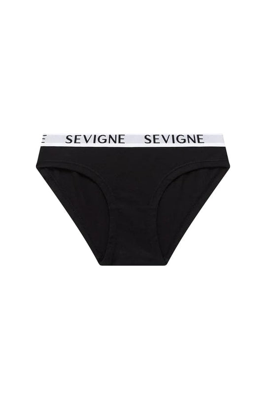 Jolie Miss Confident Logo Brief- Black