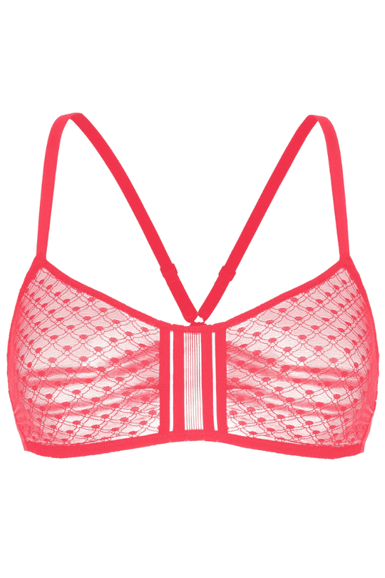 Iris Bralette - Coral