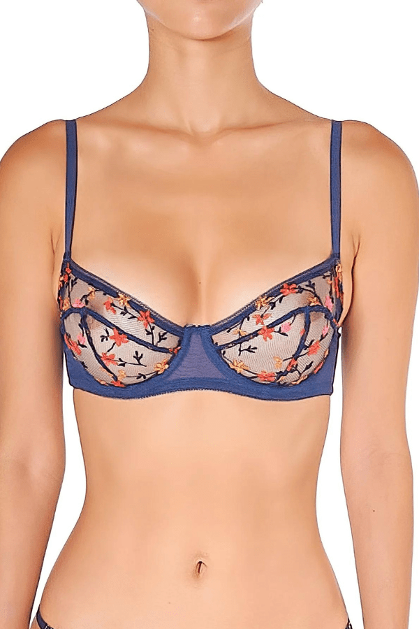 Simone Perele Bralette Night Fever Underwire Bra - Navy