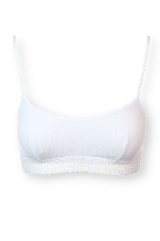 Eugenie Bralette - White