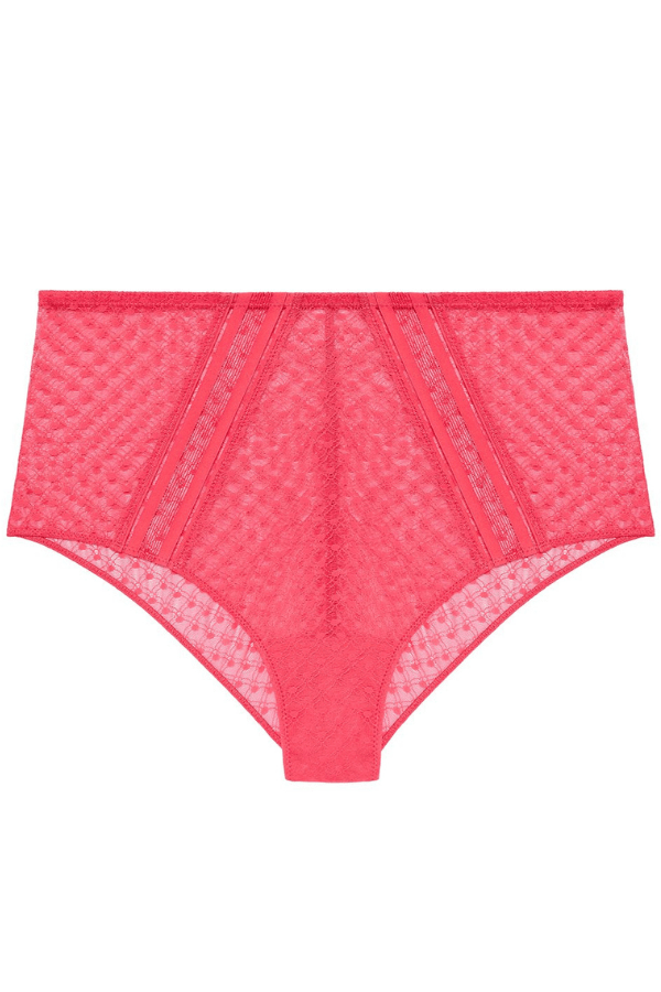 Simone Perele Brief Iris High Waist Brief - Coral