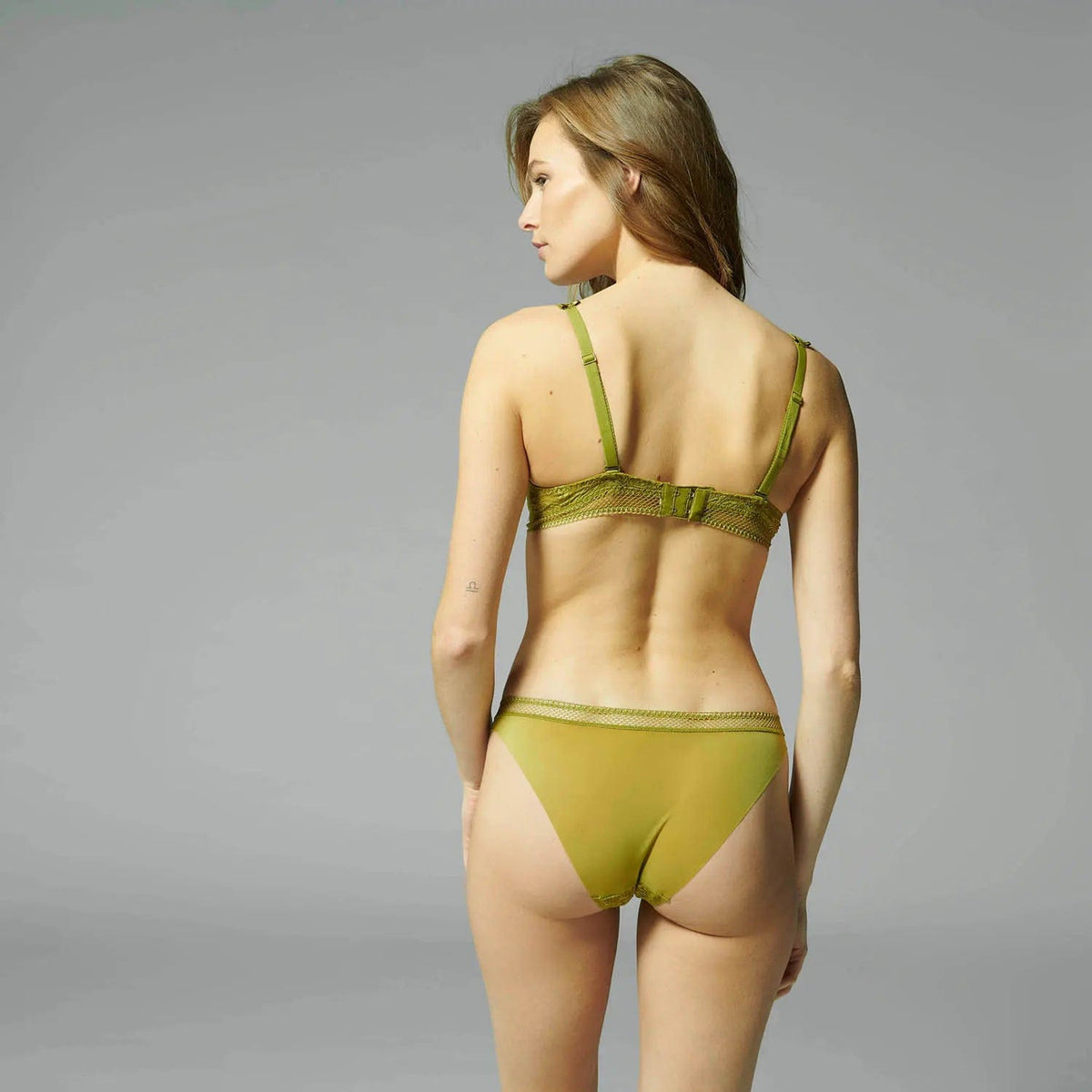 Simone Perele Lingerie Green / M Vertige Brief in Green