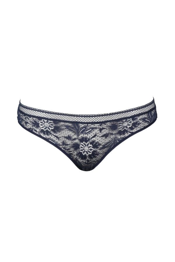 Simone Perele Lingerie Vertige Brief in Midnight Blue