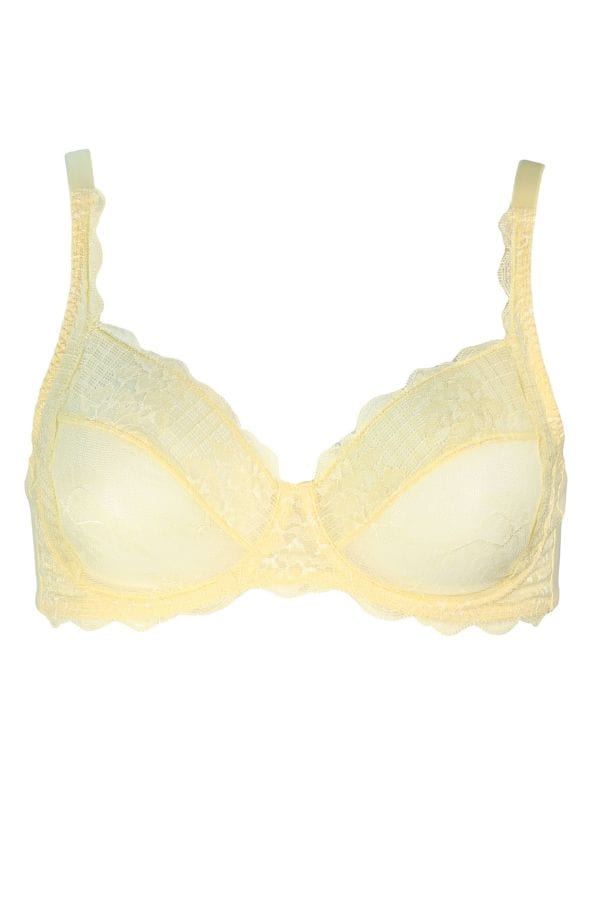 Simone Perele plunge Reve Square Neckline Full Cup Bra - Lemonade