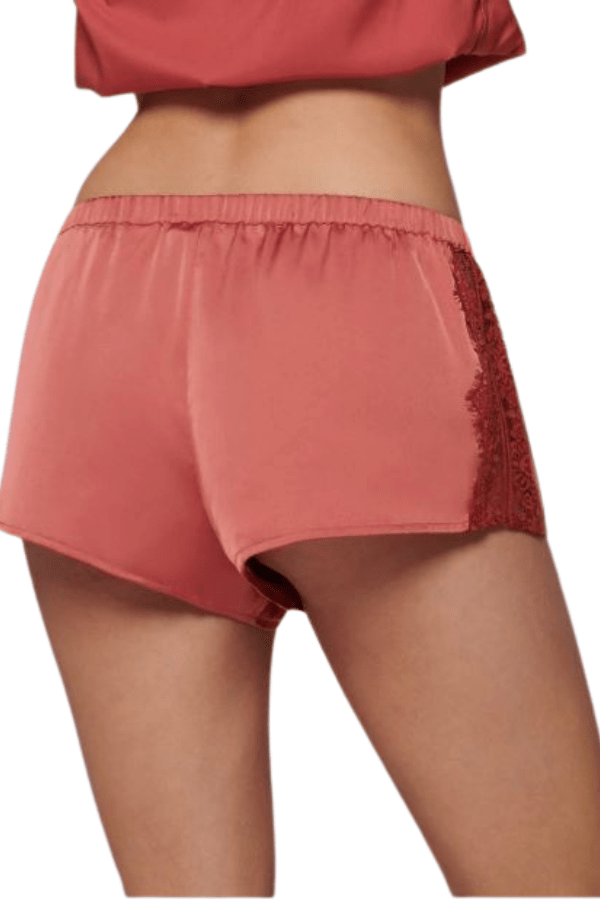 Simone Perele Short Satin Secrets Short de Nuit - Rose