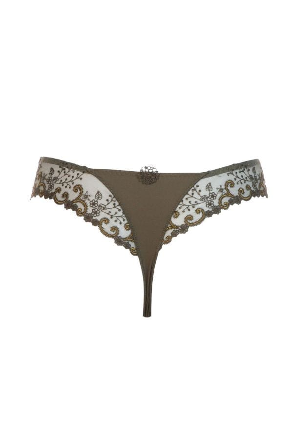 Simone Perele Thongs Delice Tanga- Safari