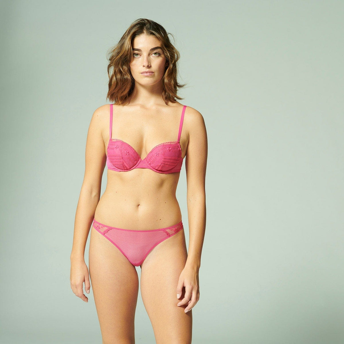 Simone Perele Thongs Marthe Tanga - Pink