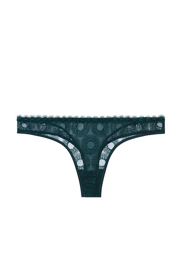 Simone Perele Underwear Utopia Tanga- English Green