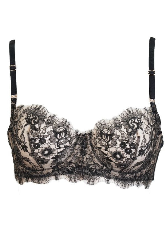 Entice Balconette Bra - Black