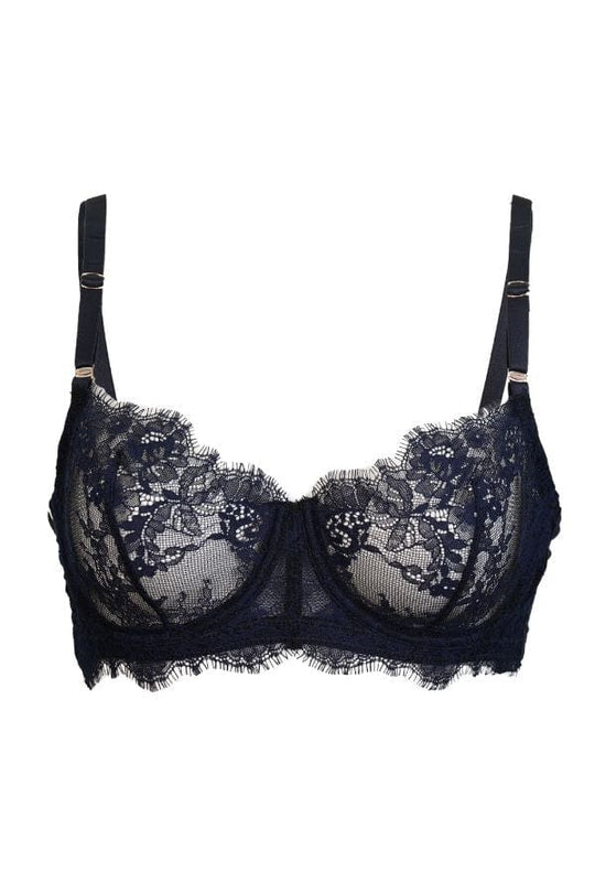 Entice Balconette Bra - Midnight
