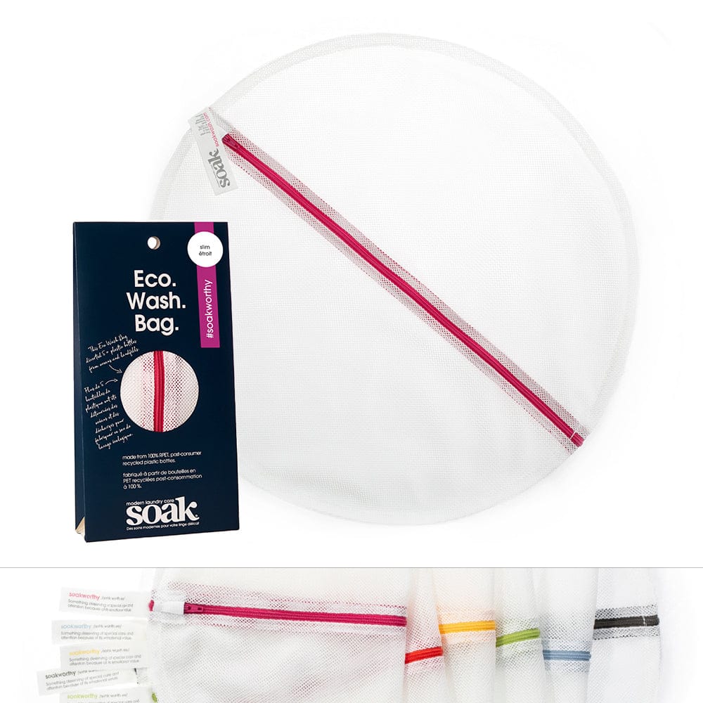 Soak Lingerie Care Pink / Slim Eco Wash Slim Laundry Bag
