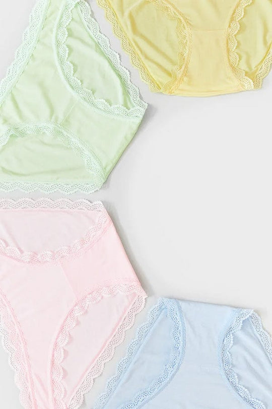 Spring Pastels Knicker Four Pack- Spring