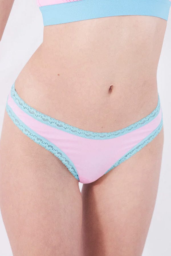 Neon Candy Thong Four Pack- Neon - Chérie Amour
