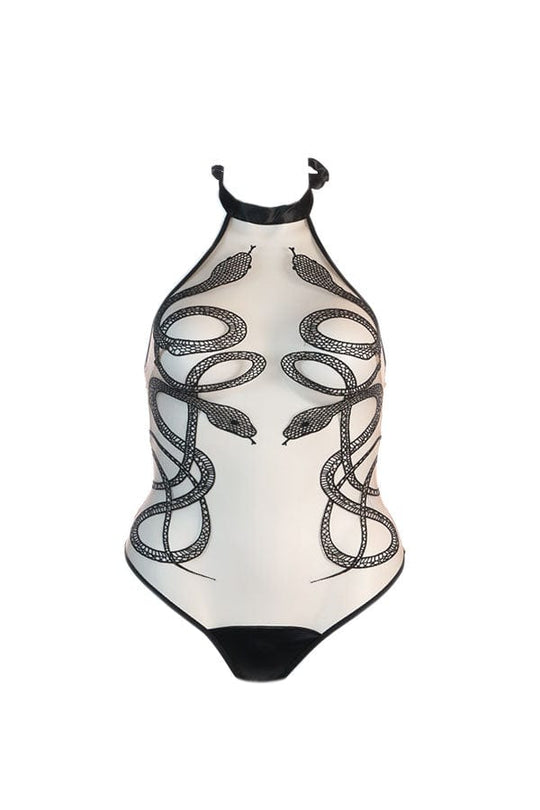 Medusa Bodysuit- Black