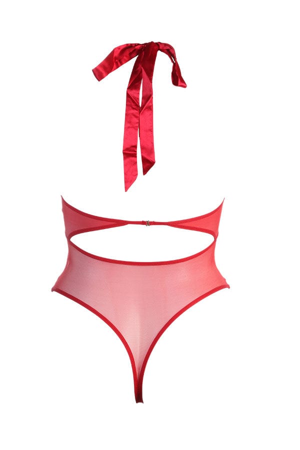 Thistle &amp; Spire Bodysuit Medusa Bodysuit- Crimson
