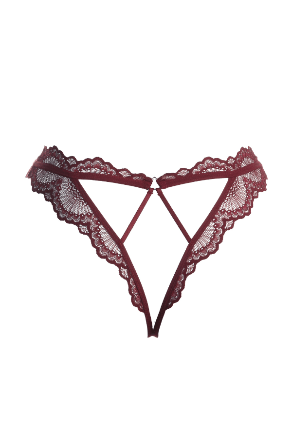 Thistle &amp; Spire Underwear Kane Overt Bikini- Cherry