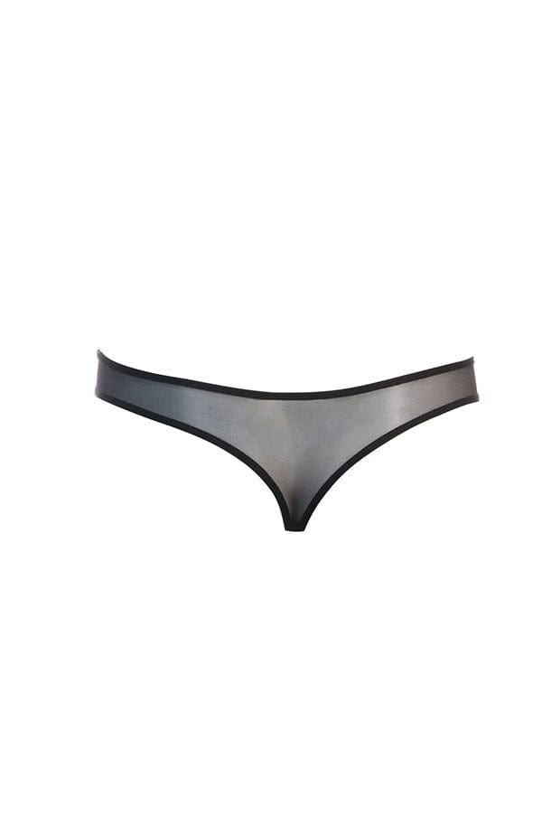 Thistle &amp; Spire Underwear Tigris Thong- Black