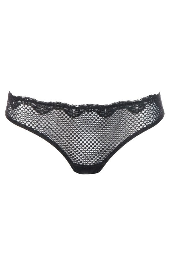 Timpa Lingerie Alice Thong- Black
