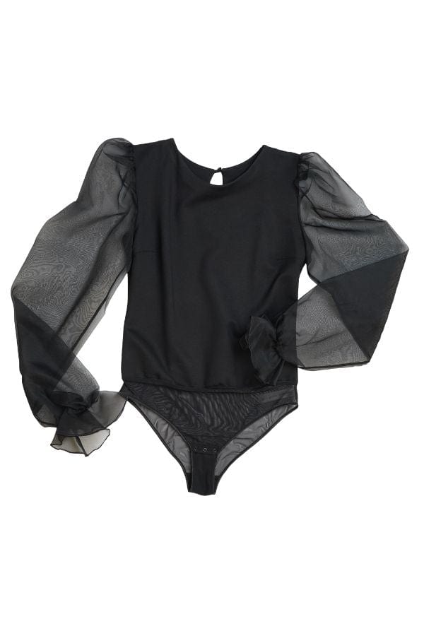 Undress Code Bodysuit Hidden Promise Bodysuit - Black