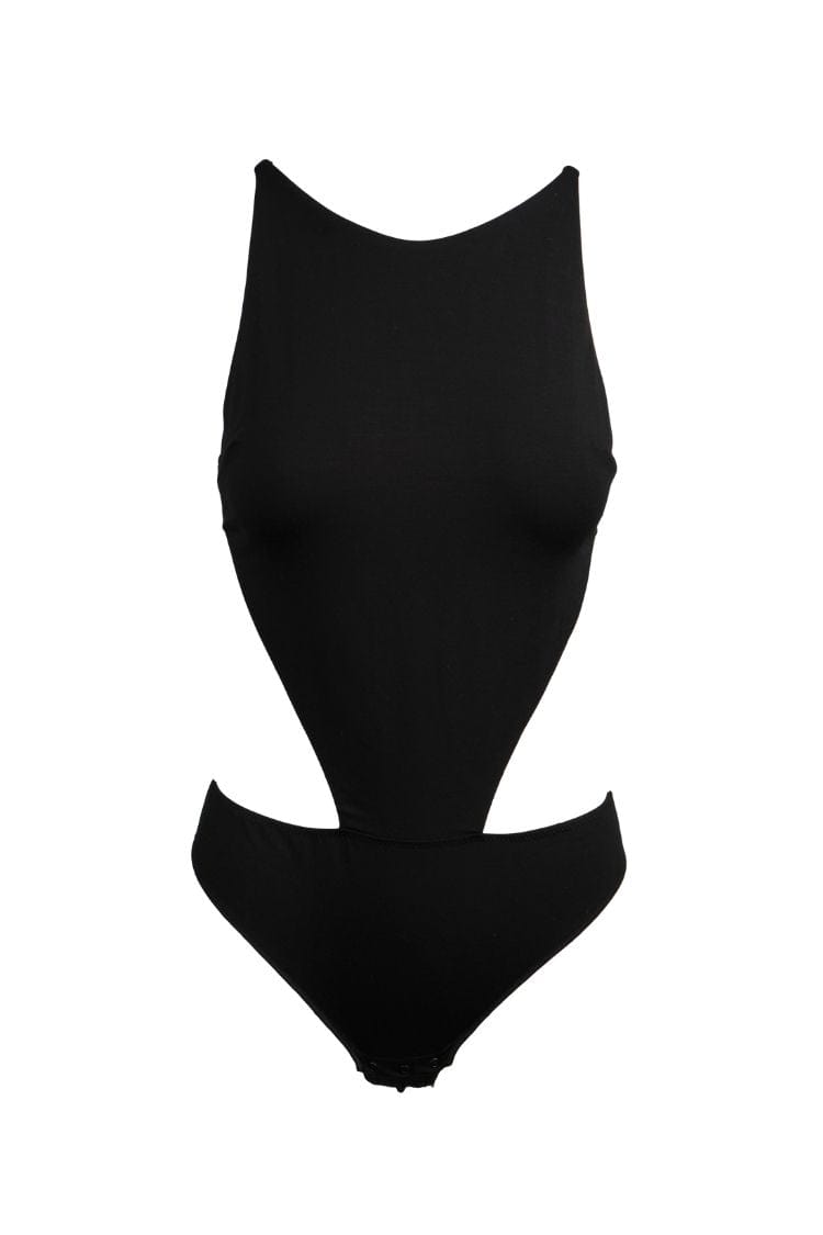 Undress Code Bodysuit Naked Instinct Bodysuit - Black
