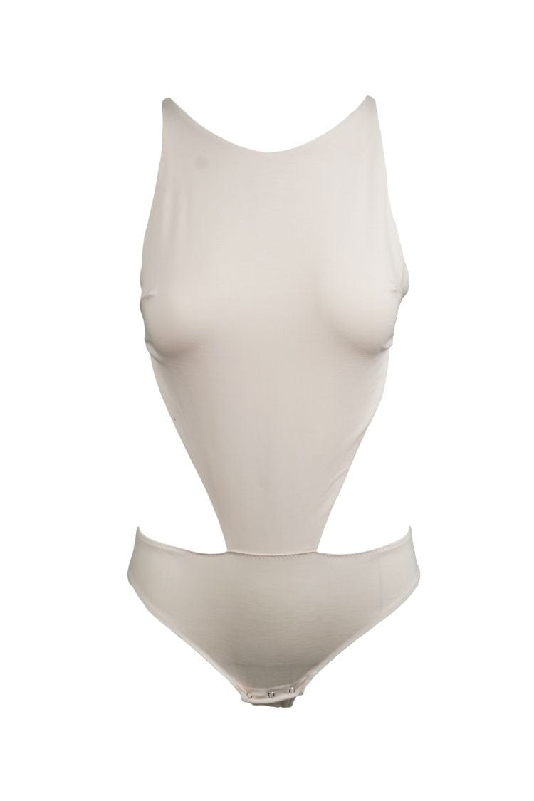 Undress Code Bodysuit Naked Instinct Bodysuit - Cream