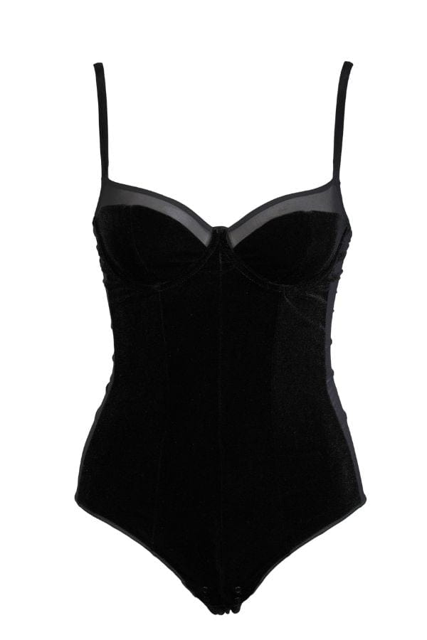 Undress Code Bodysuit Nothing Personal Bodysuit - Black