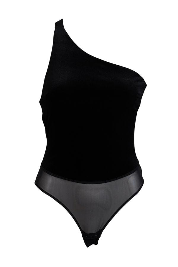 Undress Code Bodysuit Reach for the Stars Bodysuit - Black