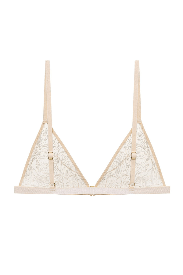 Undress Code Bralette Dear Diary Bra - Nude