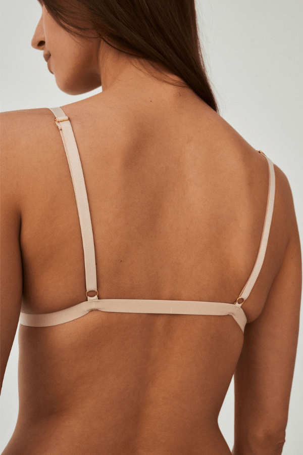 Undress Code Bralette Dear Diary Bra - Nude