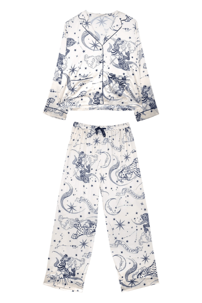 Celestial Long Sleeved Pajama Set Circus Ch rie Amour