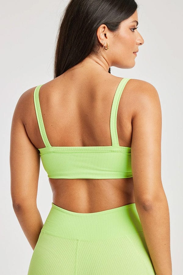 Year of Ours Activewear Ribbed 2.0 Bralette- Pistachio