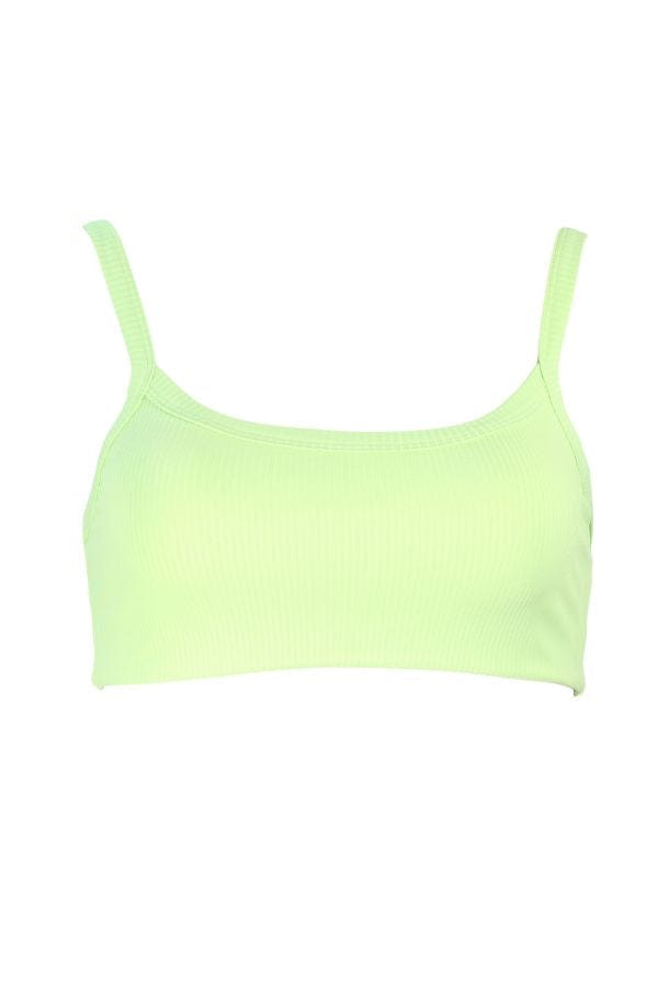 Year of Ours Activewear Ribbed 2.0 Bralette- Pistachio