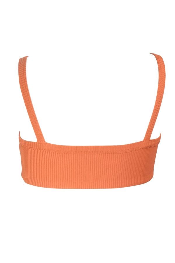 Year of Ours Activewear Ribbed 2.0 Bralette- Terracotta