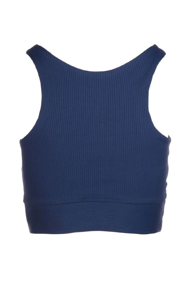 Year of Ours Activewear Ribbed Gym Bra- Navy