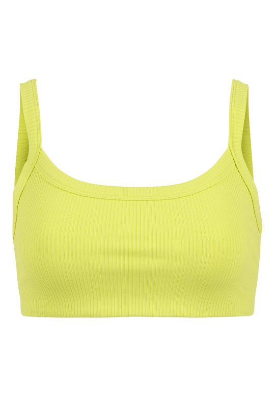 Ribbed Bralette 2.0 - Lime