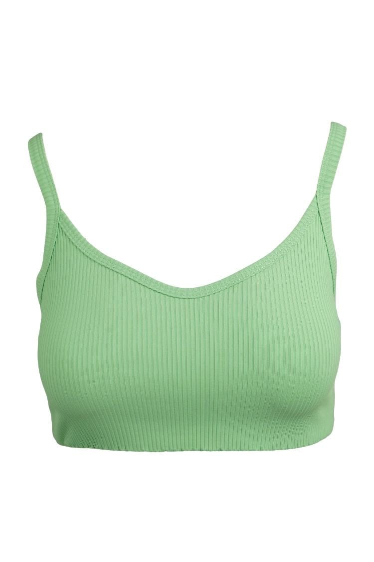 Year of Ours Bralette Ribbed Curve Bralette 2.0 - Green