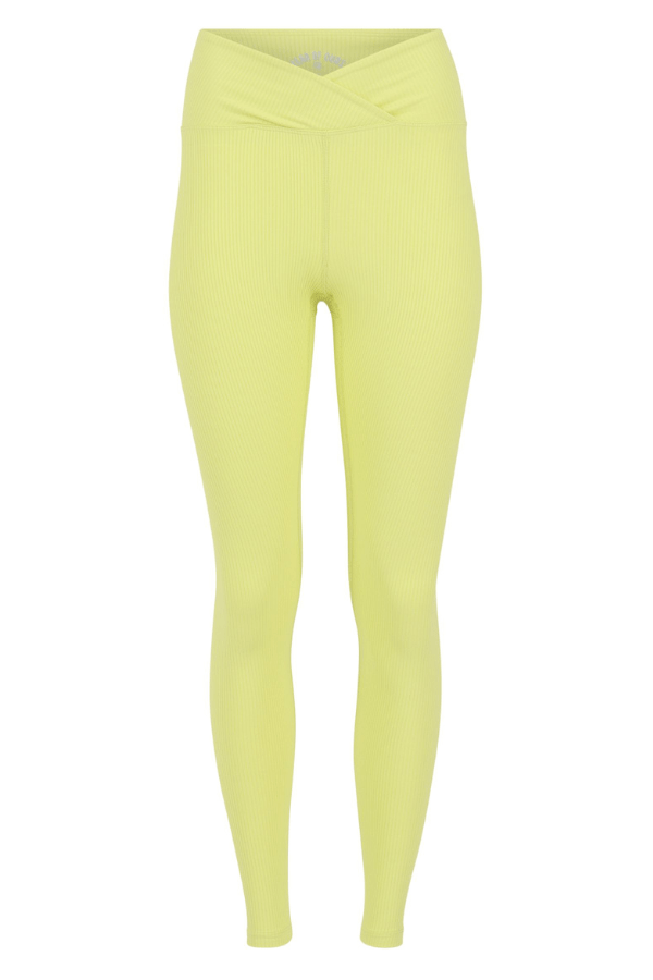 Year of Ours Leggings Ribbed Veronica Legging - Lime