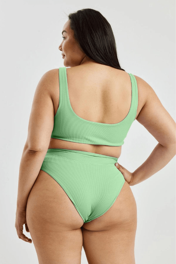 Year of Ours Swimwear Green Watermelon / S Julianna Bikini Top - Green