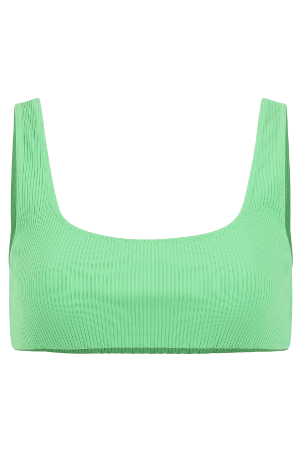 Year of Ours Swimwear Julianna Bikini Top - Green